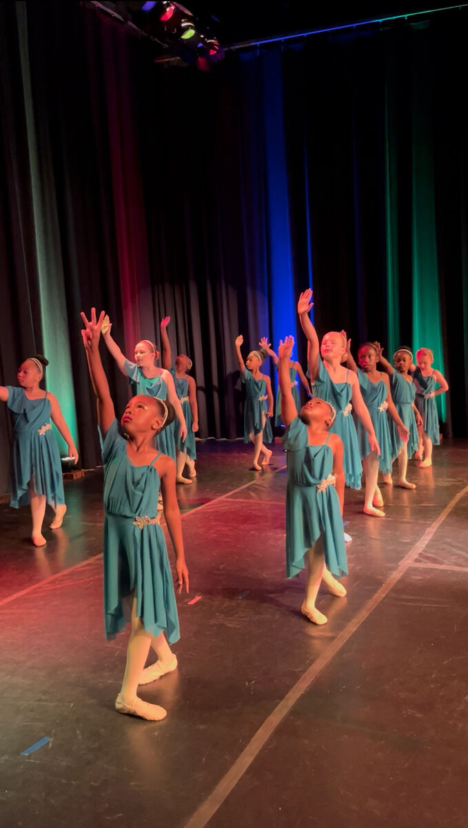 Dancers on stage